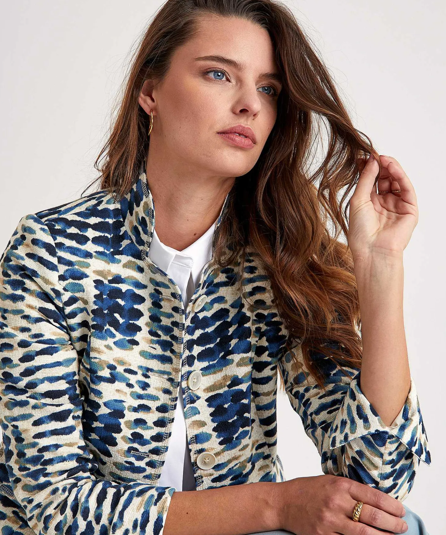 giulia_e_tu_blazer_allove_3.webp Giulia E Tu Blazer All-Overprint*GIULIA E TU (BT) New