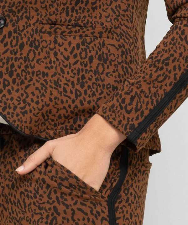 Blazer Animal Print*GIULIA E TU Cheap