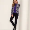 Blazer Vest Jacquard Animal*GIULIA E TU Hot