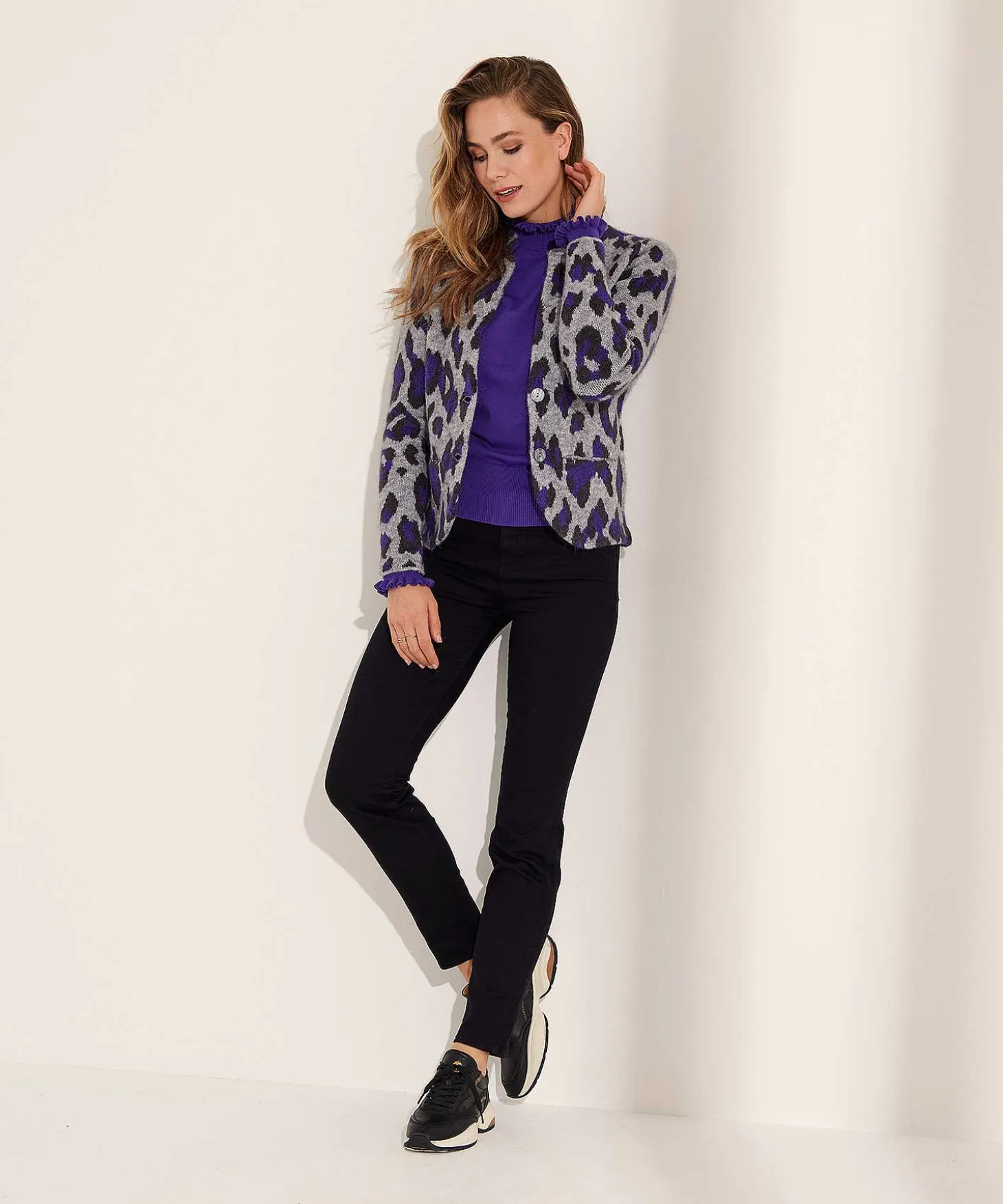 giulia_e_tu_blazer_vest_j_0-1.webp Blazer Vest Jacquard Animal*GIULIA E TU Hot