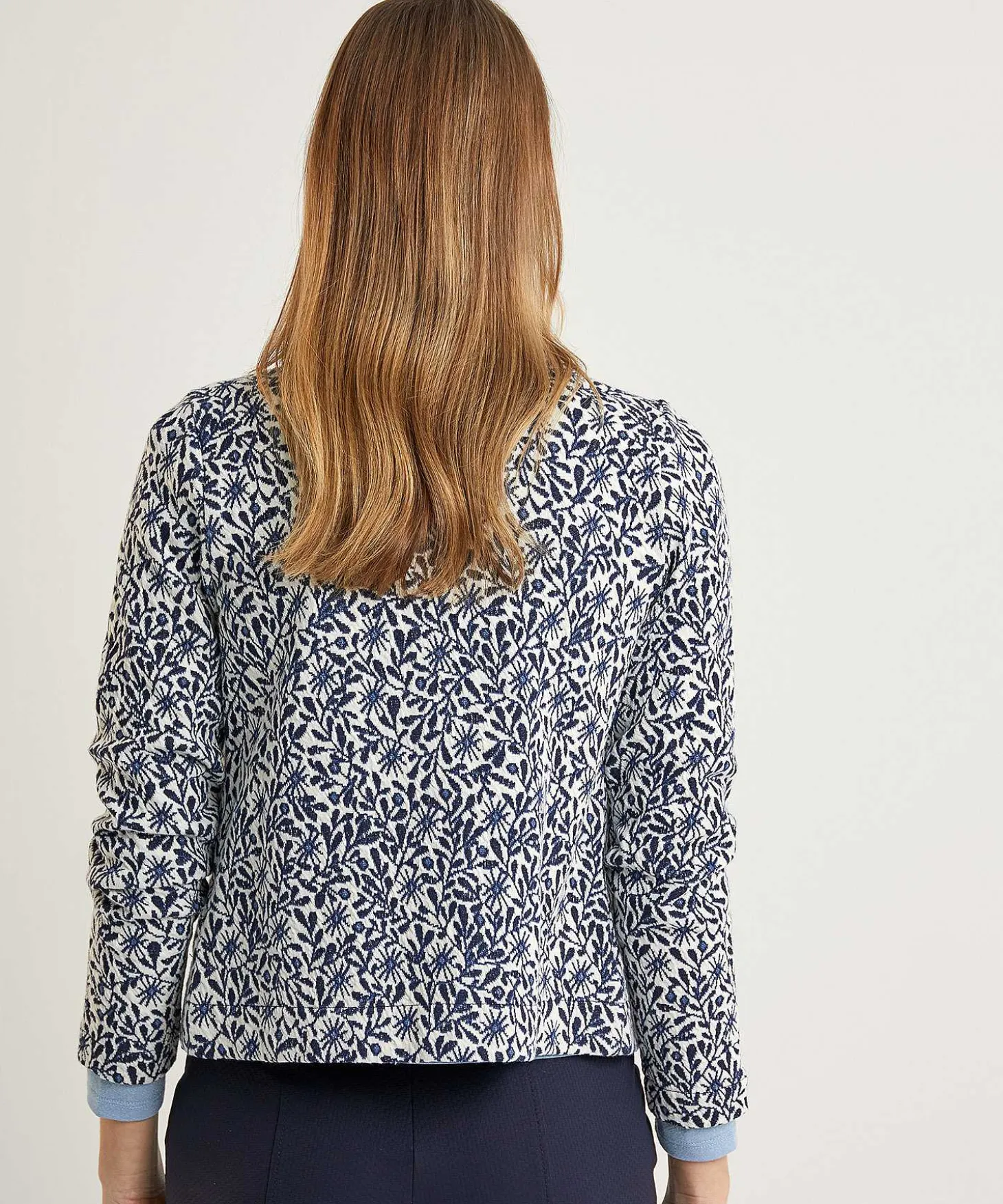 giulia_e_tu_blazer_vest_j_2.webp Blazer Vest Jacquard*GIULIA E TU Clearance