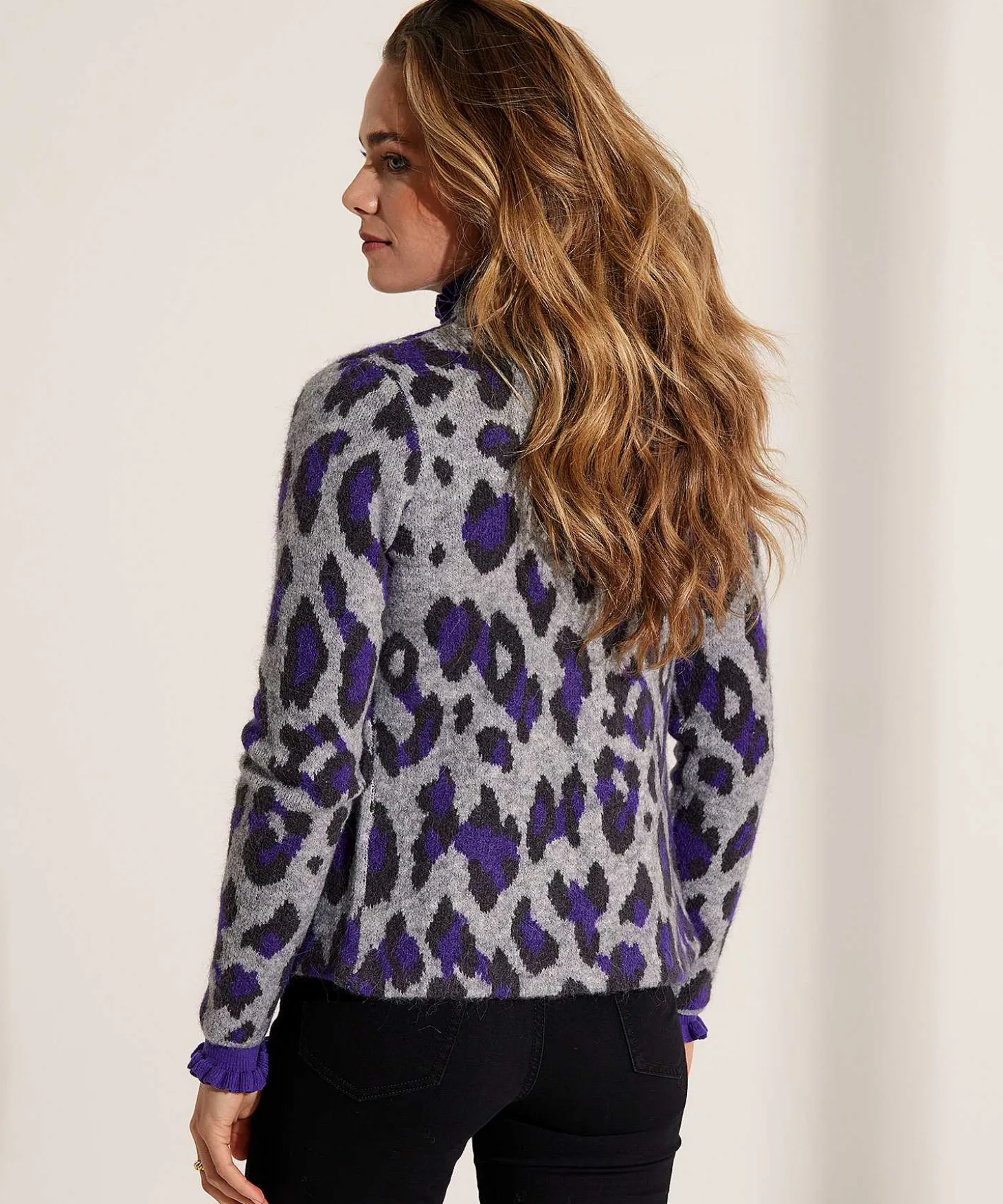 giulia_e_tu_blazer_vest_j_3-1.webp Blazer Vest Jacquard Animal*GIULIA E TU Hot