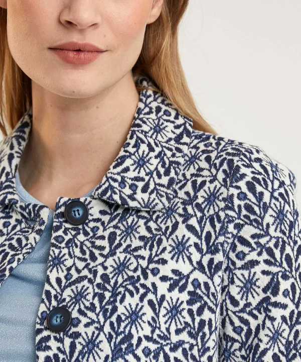 Blazer Vest Jacquard*GIULIA E TU Clearance