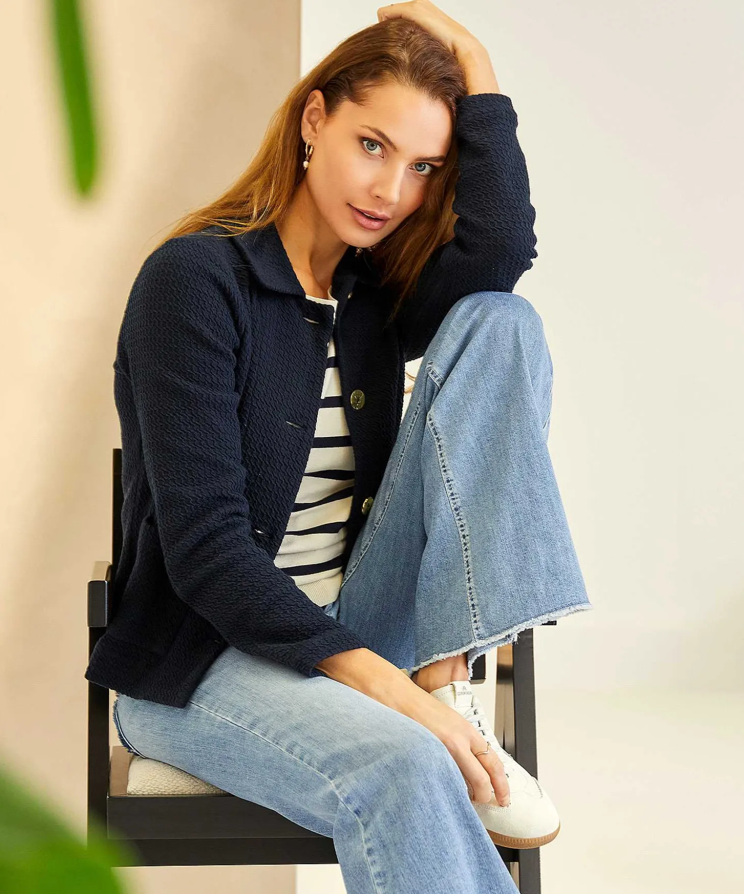 giulia_e_tu_blazer_vest_s_1.webp Blazer Vest Structure*GIULIA E TU Clearance