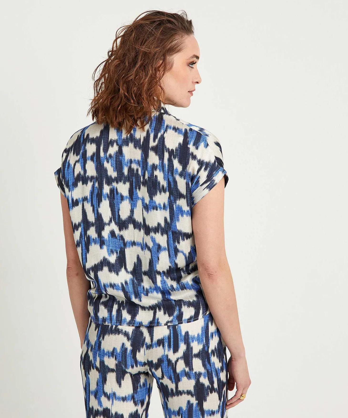 giulia_e_tu_blouse_faded__3.webp Blouse Faded Print*GIULIA E TU Hot