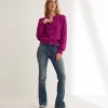 Cardigan Puff Sleeve Heart Buttons*Giulia e Tu Clearance