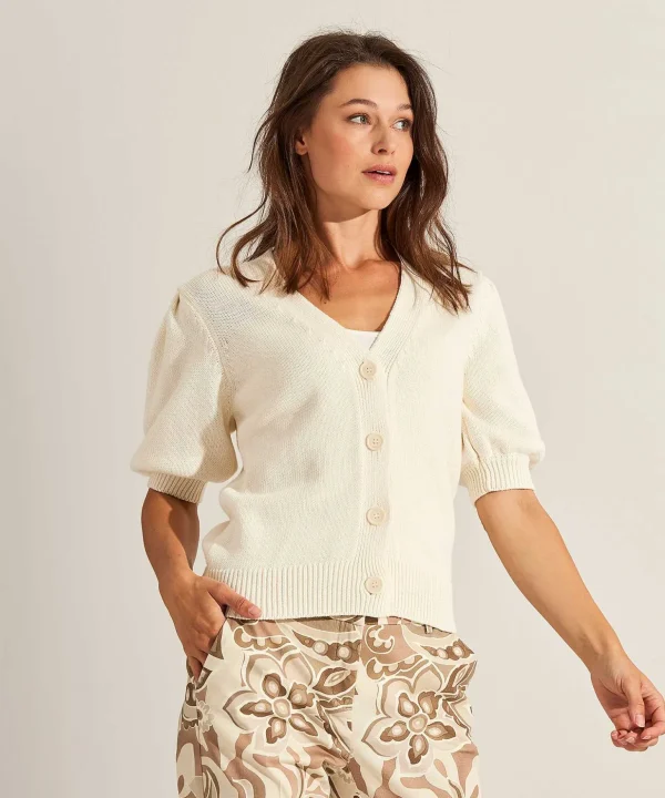 Cardigan Puff Sleeve*Giulia e Tu Discount
