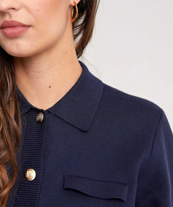 Cardigan With Buttons*GIULIA E TU Clearance