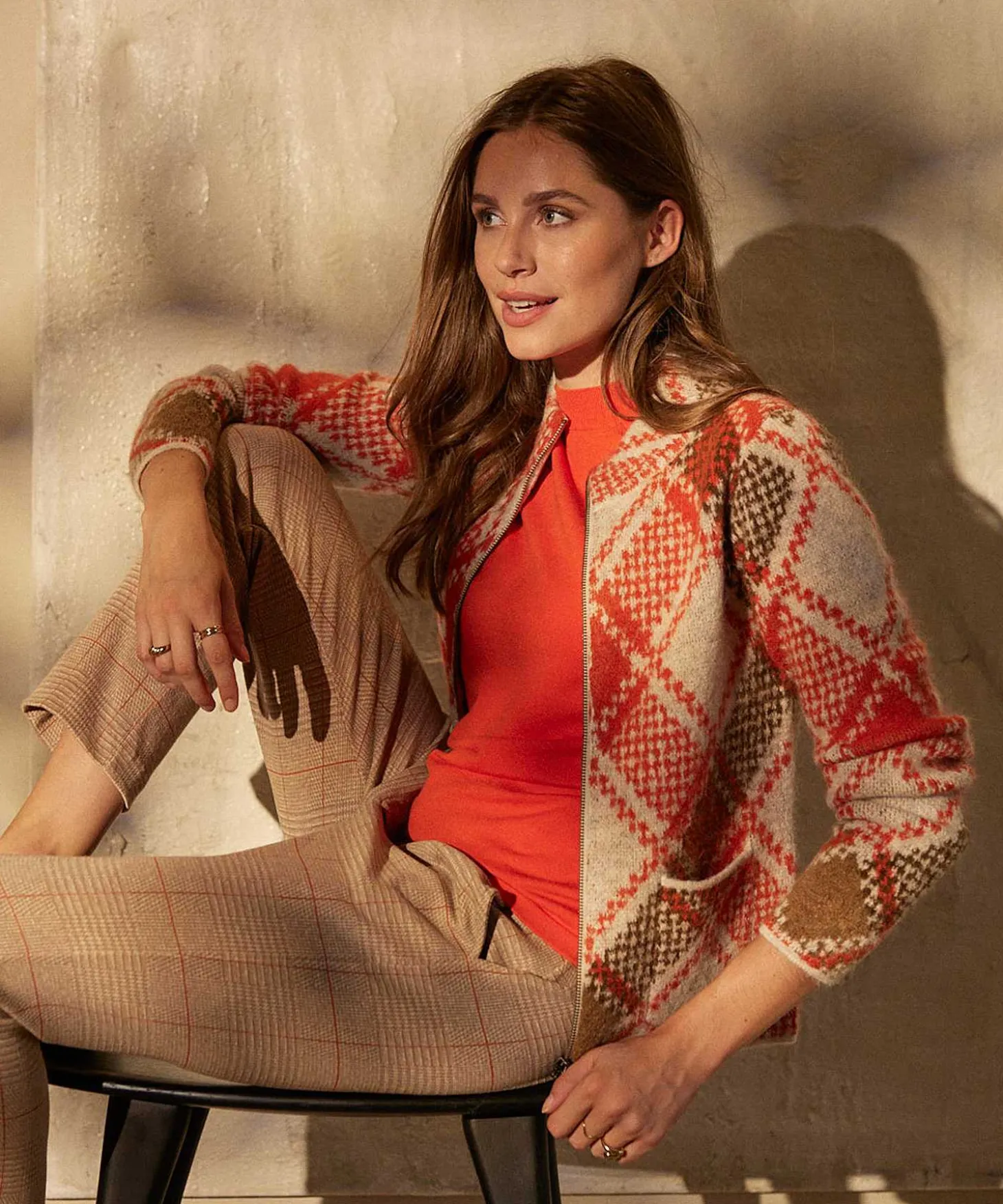 giulia_e_tu_cardigan_wool_2-1.webp Cardigan Wool Mix Fancy Argyle*GIULIA E TU Online