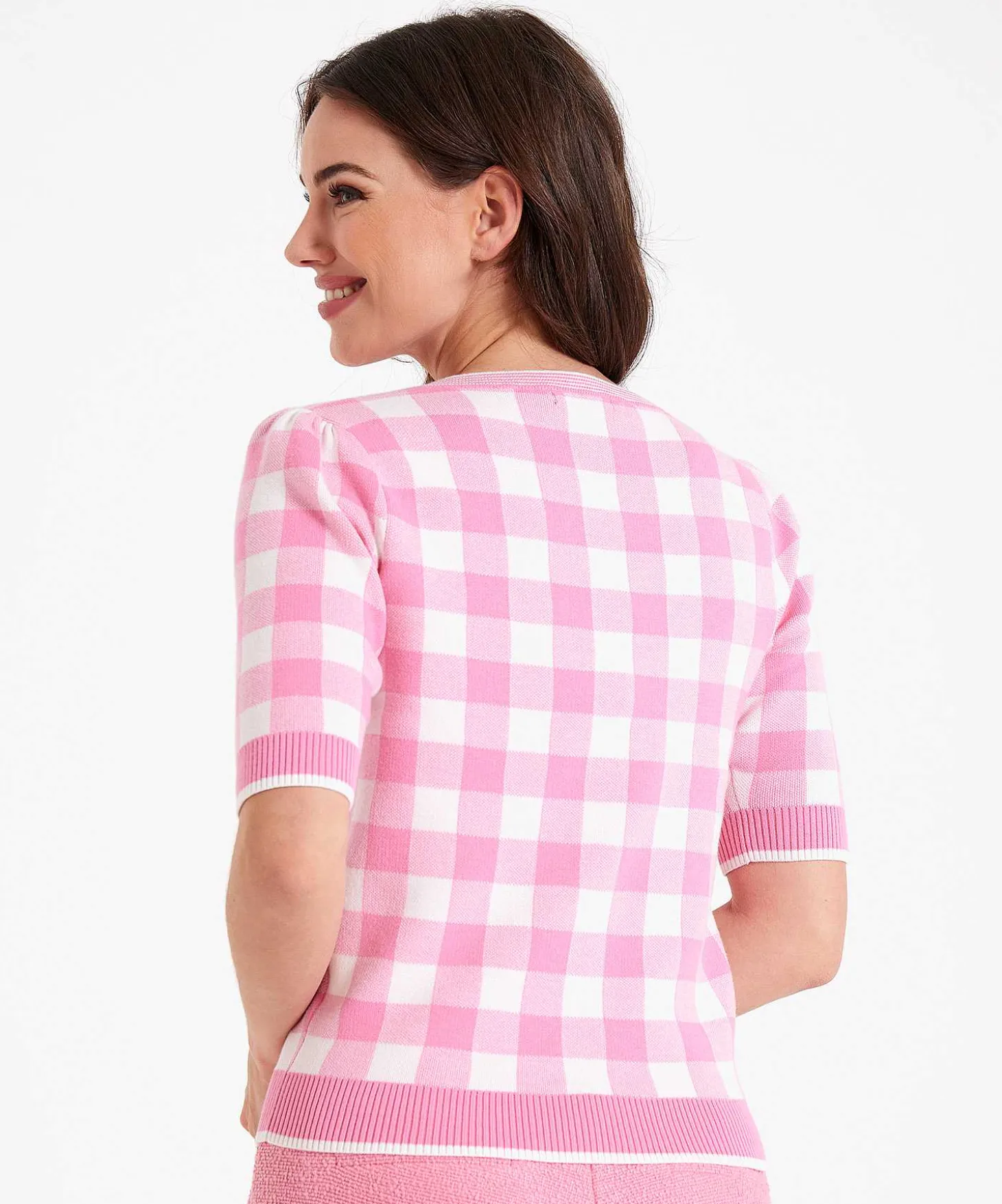 giulia_e_tu_checked_sweat_1-3.webp Checked Sweater*GIULIA E TU Clearance