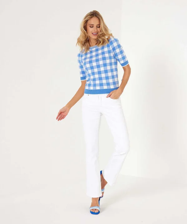 Checked Sweater*GIULIA E TU Store