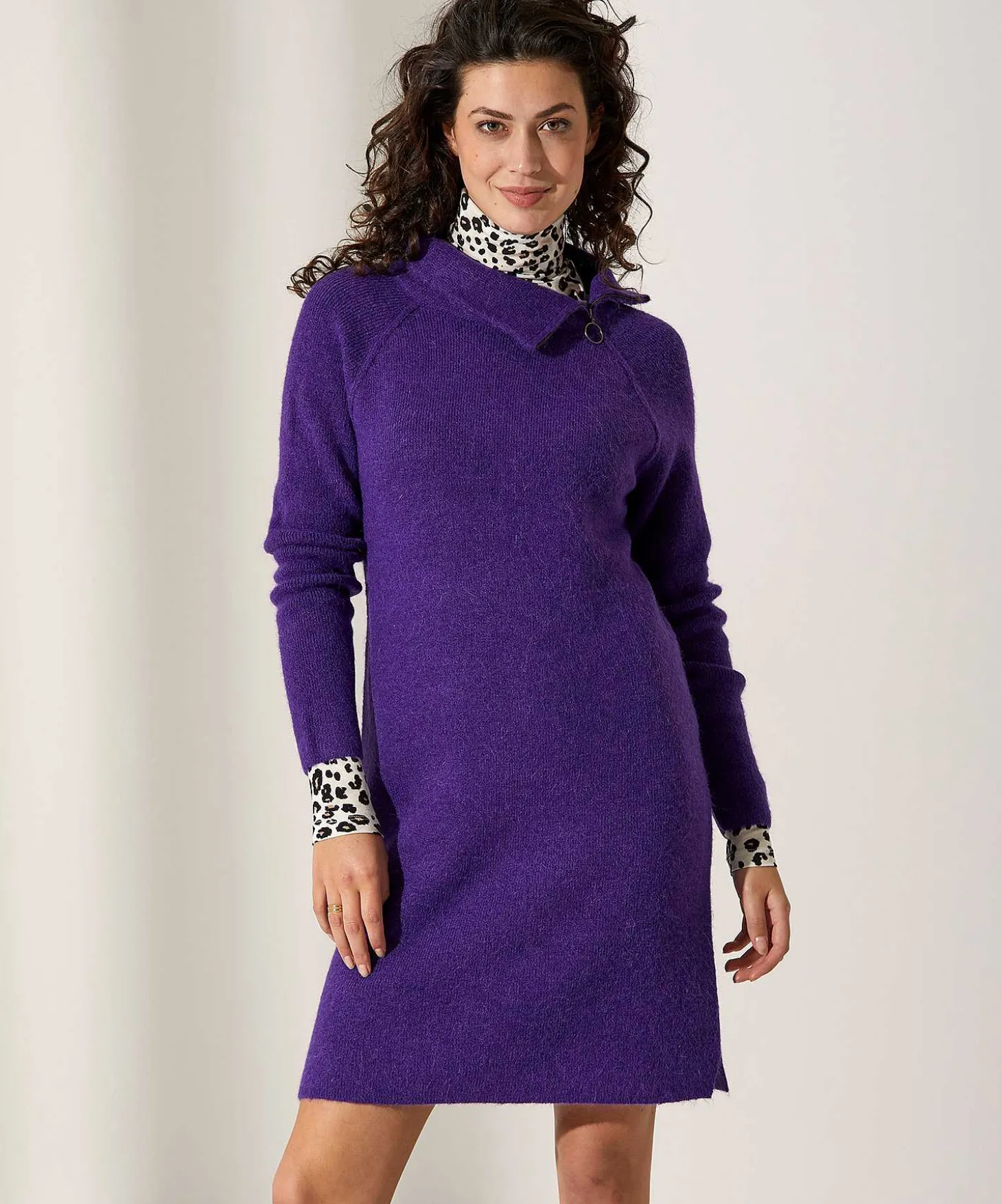 giulia_e_tu_dress_wool_mi_1-1.webp Dress Wool Mix Zipper*GIULIA E TU Best