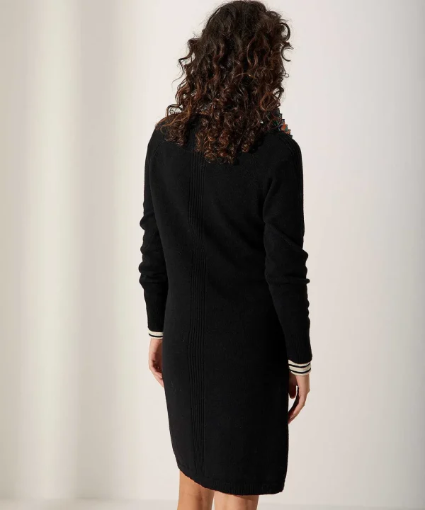 Knit Dress With Pocket*GIULIA E TU Hot