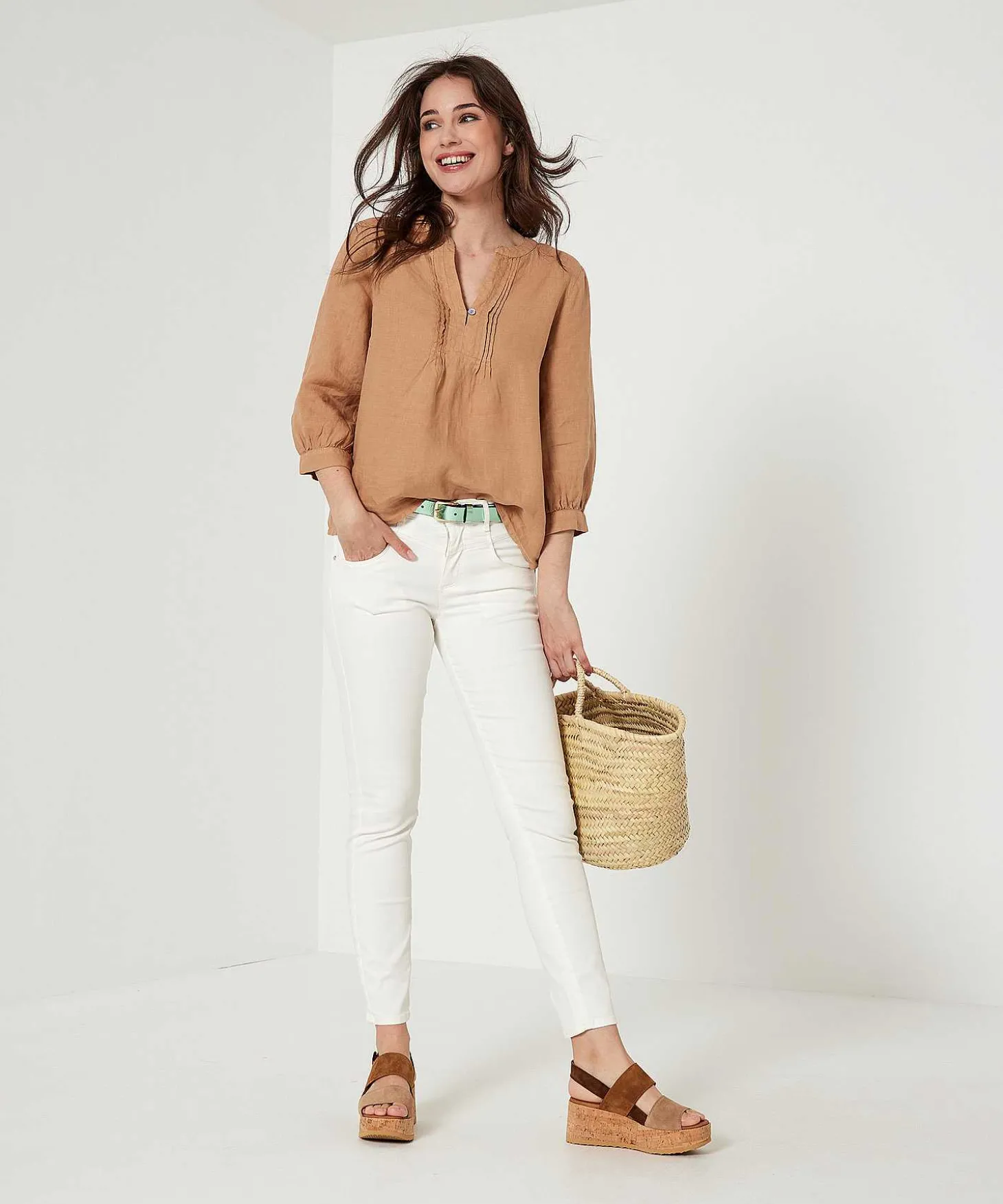 giulia_e_tu_linen_blouse_0.webp Linen Blouse*GIULIA E TU Cheap