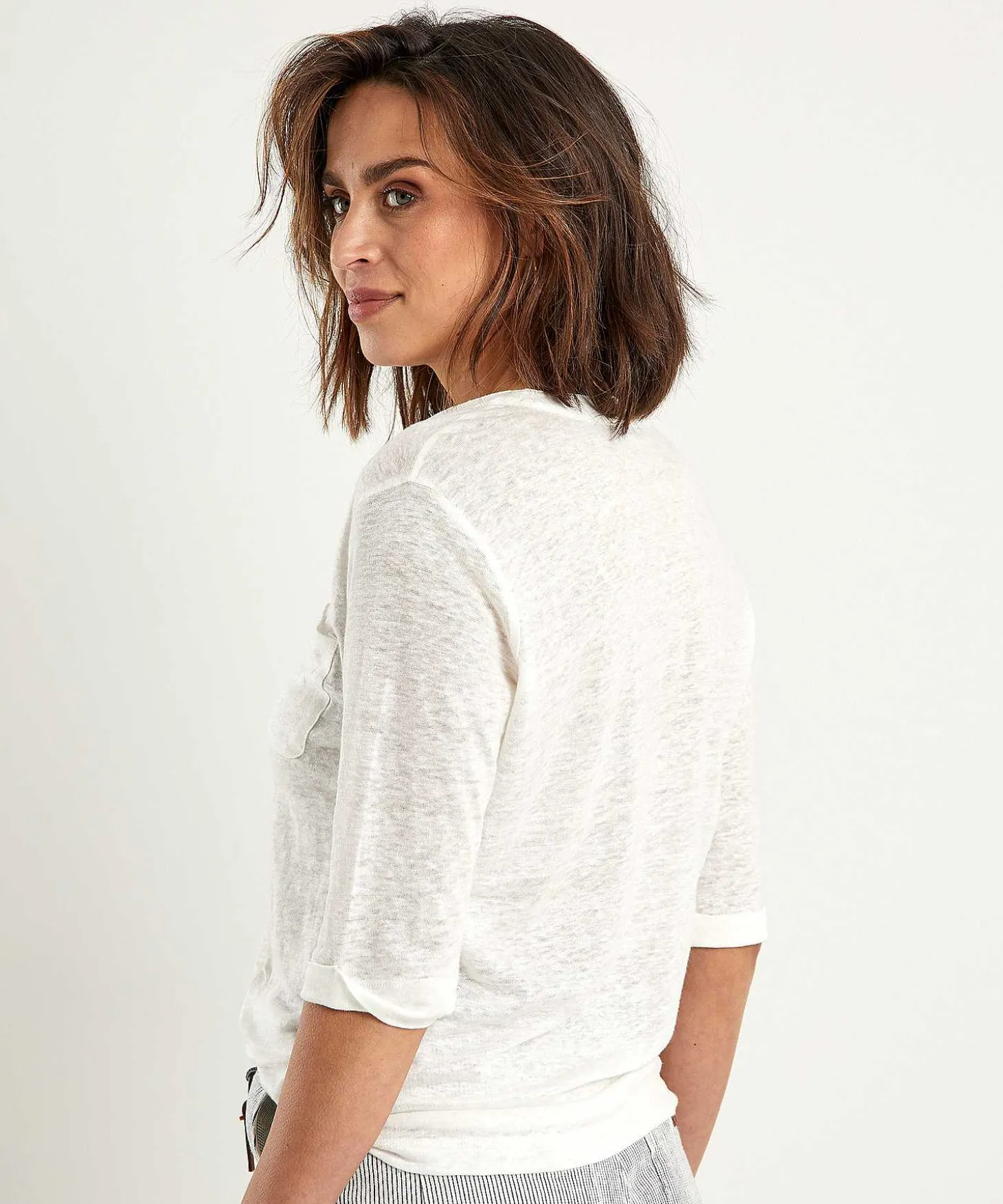 giulia_e_tu_linen_blouse__2-2.webp Linen Blouse Shirt*GIULIA E TU Best Sale