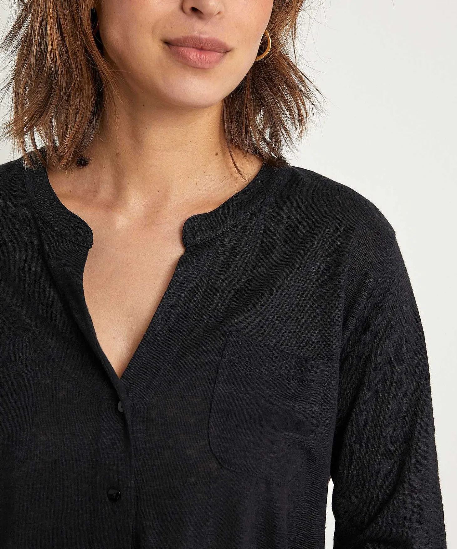 giulia_e_tu_linen_blouse__3.webp Linen Blouse Shirt*GIULIA E TU Hot