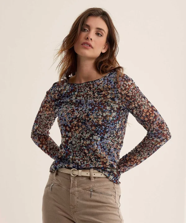 Mesh Shirt Millefleurs*GIULIA E TU Best
