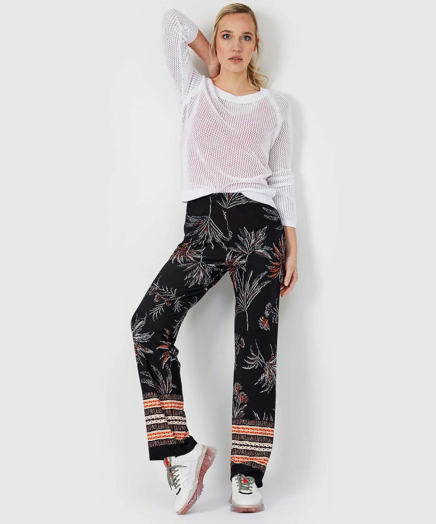giulia_e_tu_pants_leaf_pr_2.webp Pants Leaf Print*GIULIA E TU New