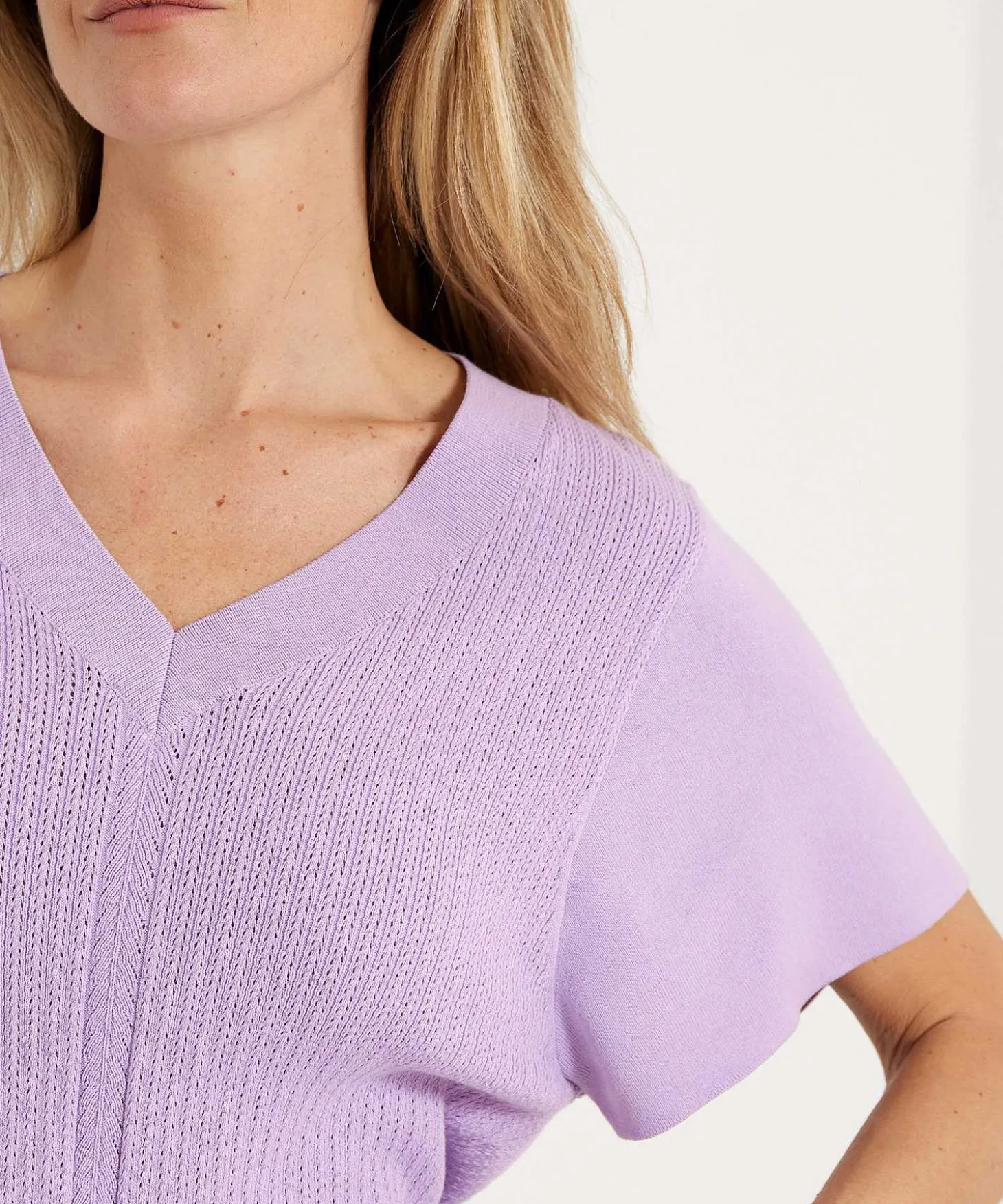 giulia_e_tu_pointelle_swe_3.webp Pointelle Sweater V-Neck*GIULIA E TU Store