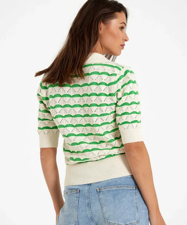 Polo Shirt Fancy Ajour*Giulia e Tu Sale
