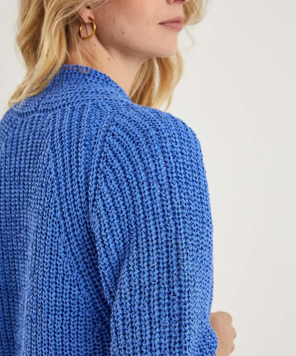 Ribbon Yarn Cardigan Short Sleeve*GIULIA E TU Cheap