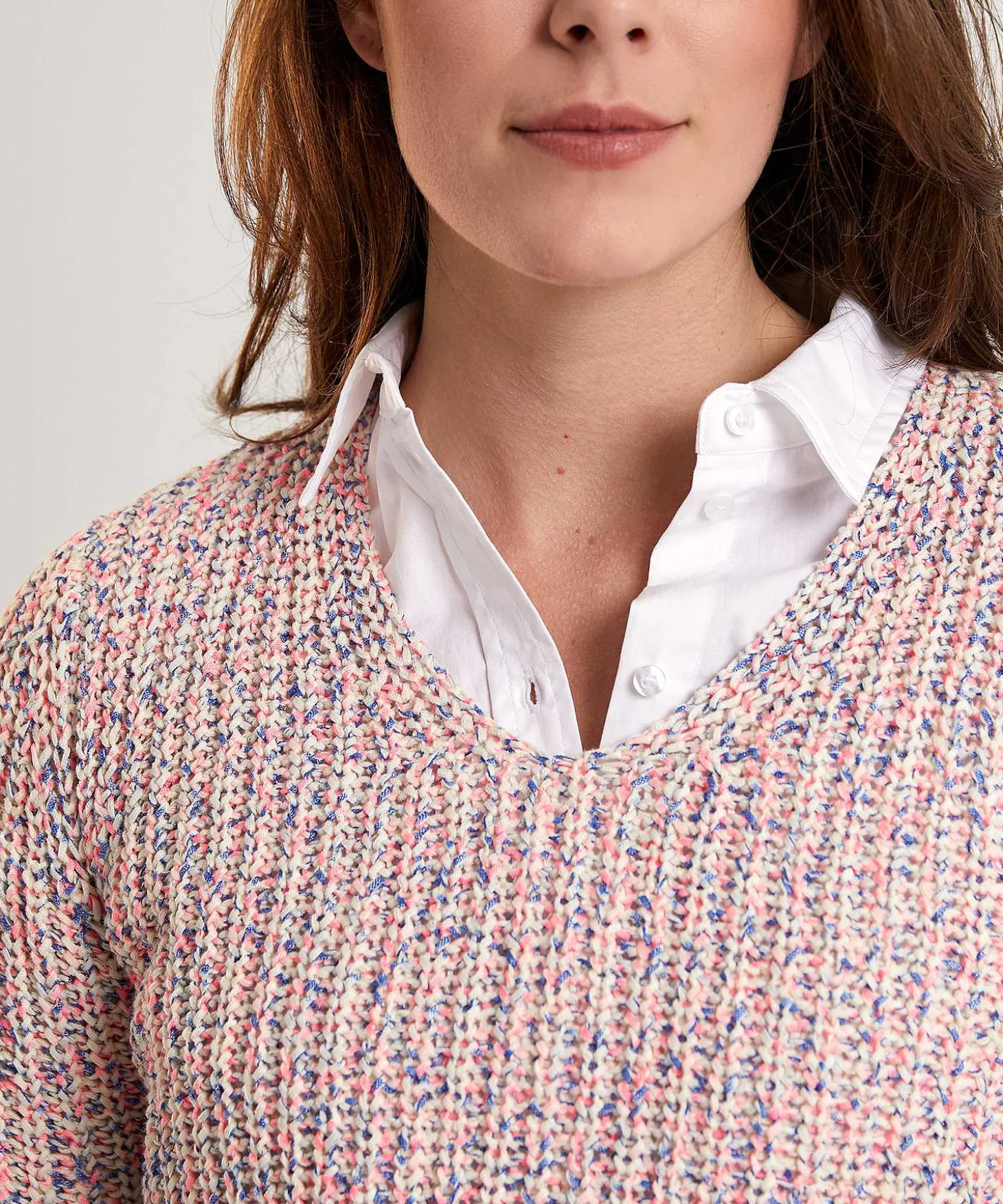 giulia_e_tu_ribbon_yarn_s_4.webp Ribbon Yarn Sweater Multicolor*GIULIA E TU Fashion