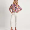 Slinky Shirt Faded Flower*GIULIA E TU Flash Sale