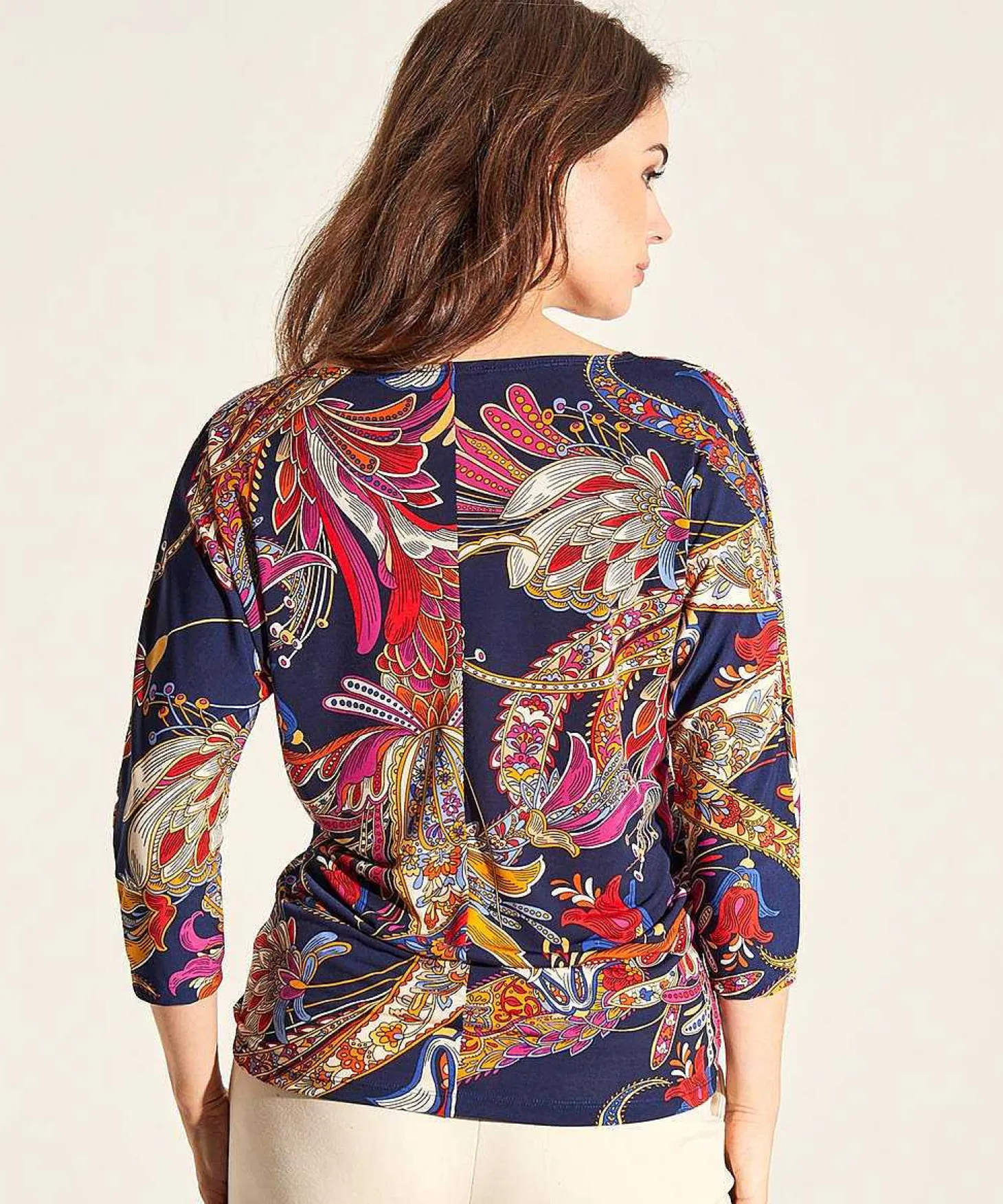 giulia_e_tu_slinky_top_mu_0.webp Slinky Top Multicolor Paisley*GIULIA E TU Discount