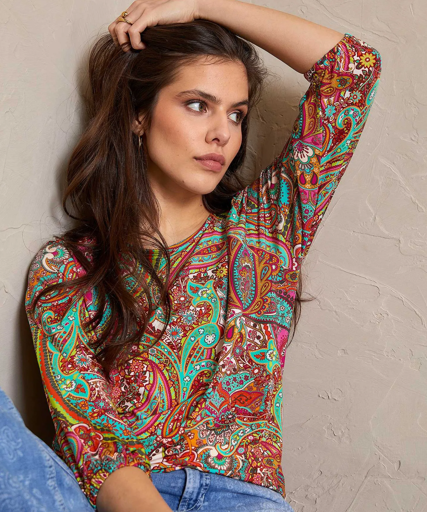 giulia_e_tu_slinky_top_pa_2.webp Slinky Top Paisley*GIULIA E TU Cheap