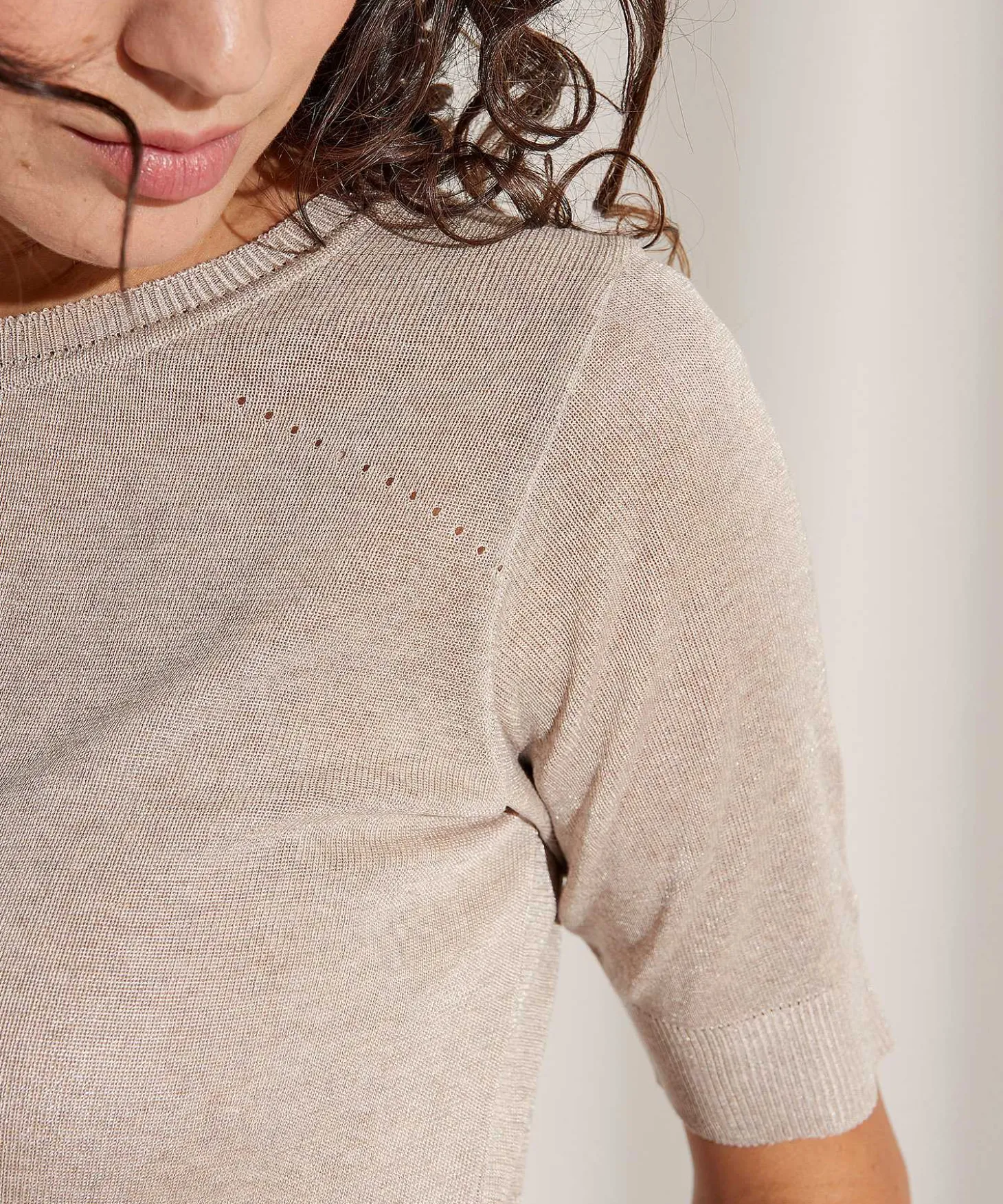 giulia_e_tu_sweater_ajour_0-1.webp Sweater Ajour Shiny Yarn*Giulia e Tu Flash Sale