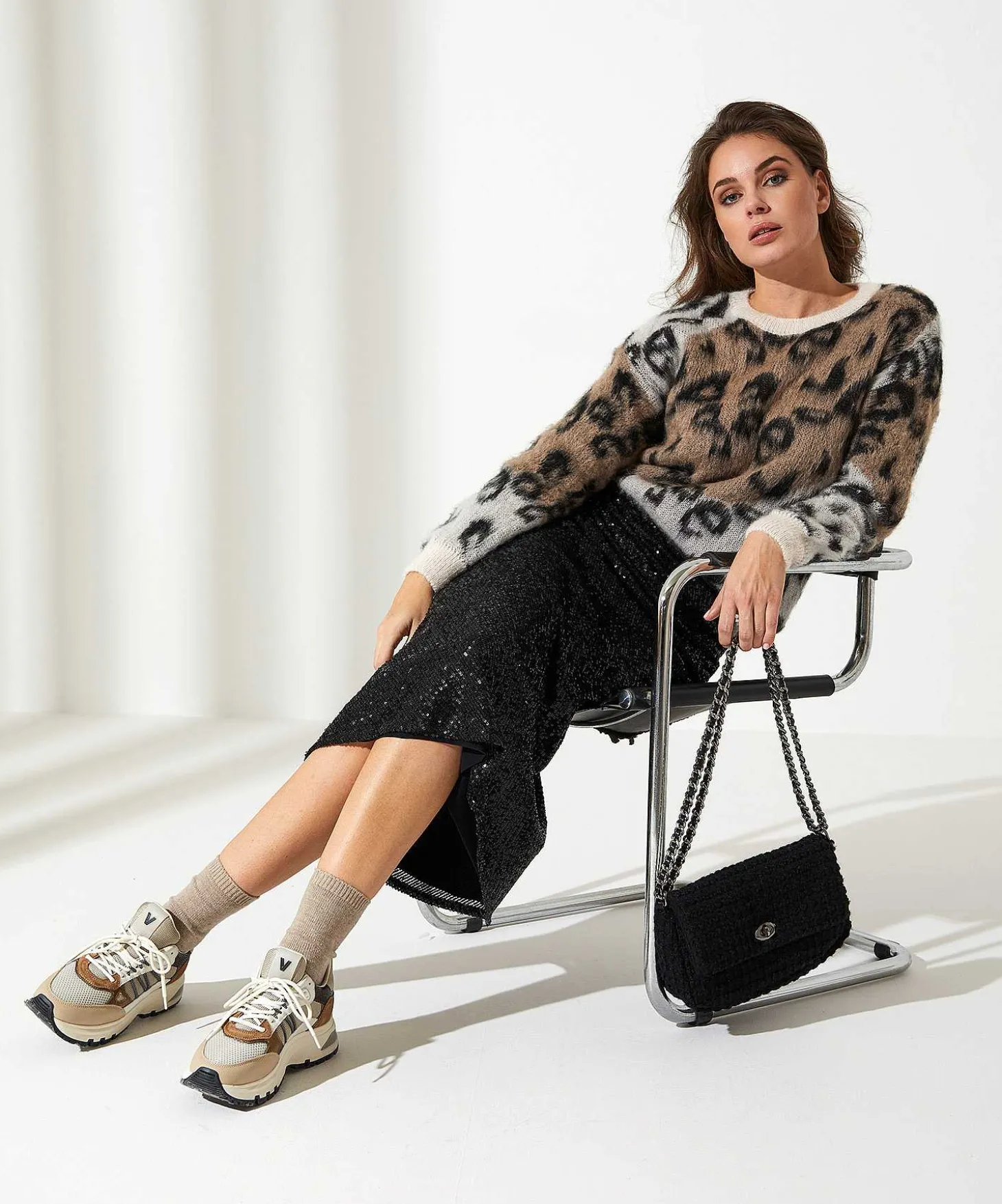 giulia_e_tu_sweater_anima_2.webp Sweater Animal Jacquard*GIULIA E TU Flash Sale
