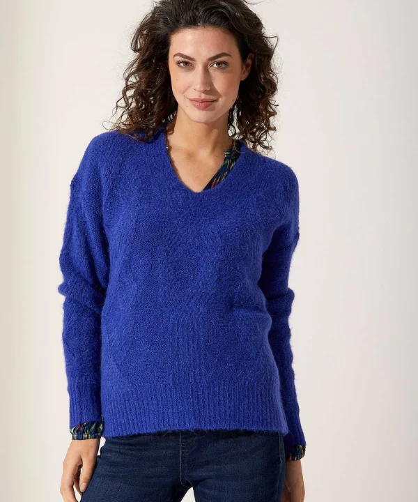 Sweater Fancy Cable*GIULIA E TU Store