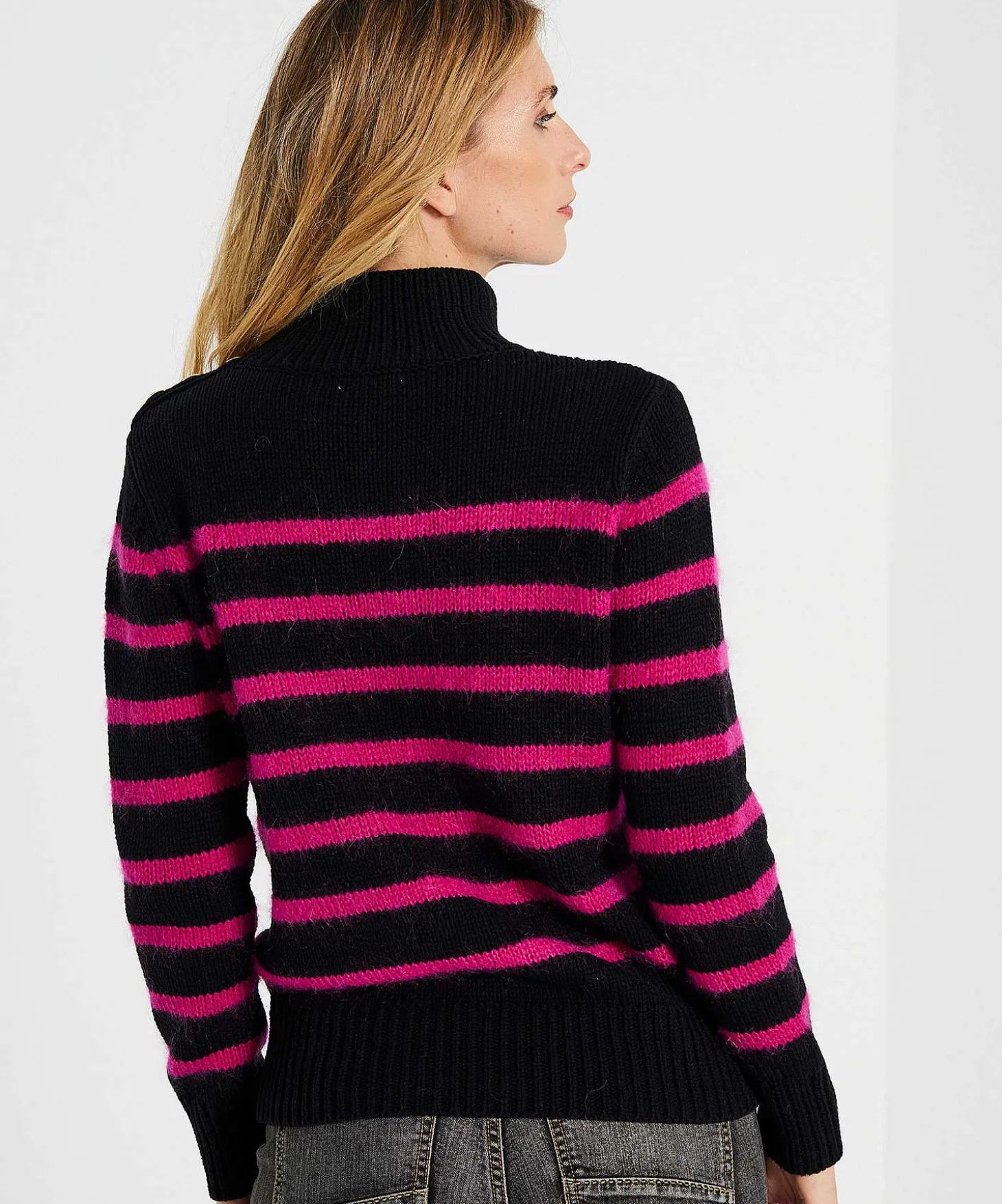 giulia_e_tu_sweater_strip_3.webp Sweater Stripes Button*GIULIA E TU Cheap