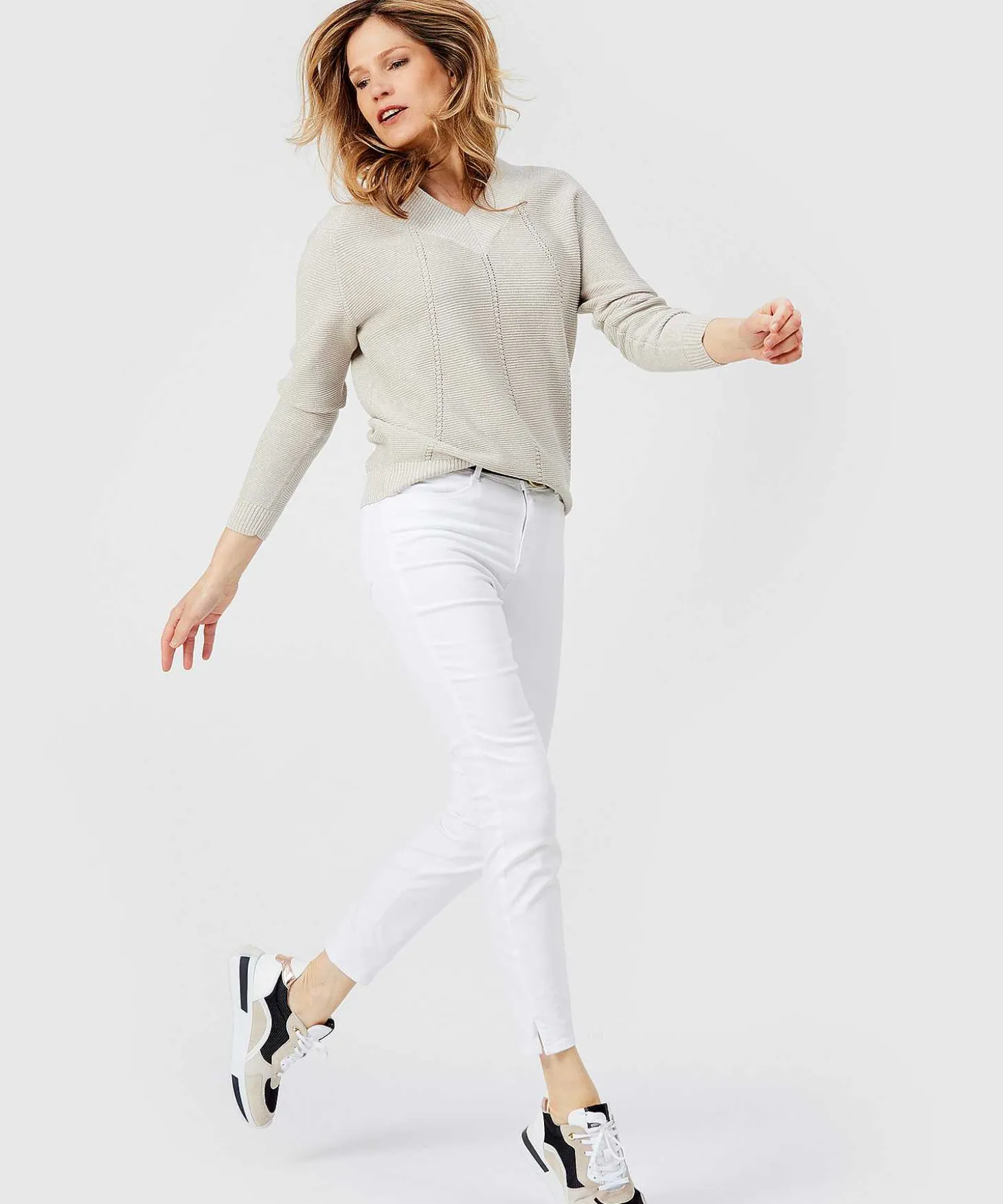 giulia_e_tu_sweater_vneck_1.webp Sweater V-Neck Glitter*GIULIA E TU New
