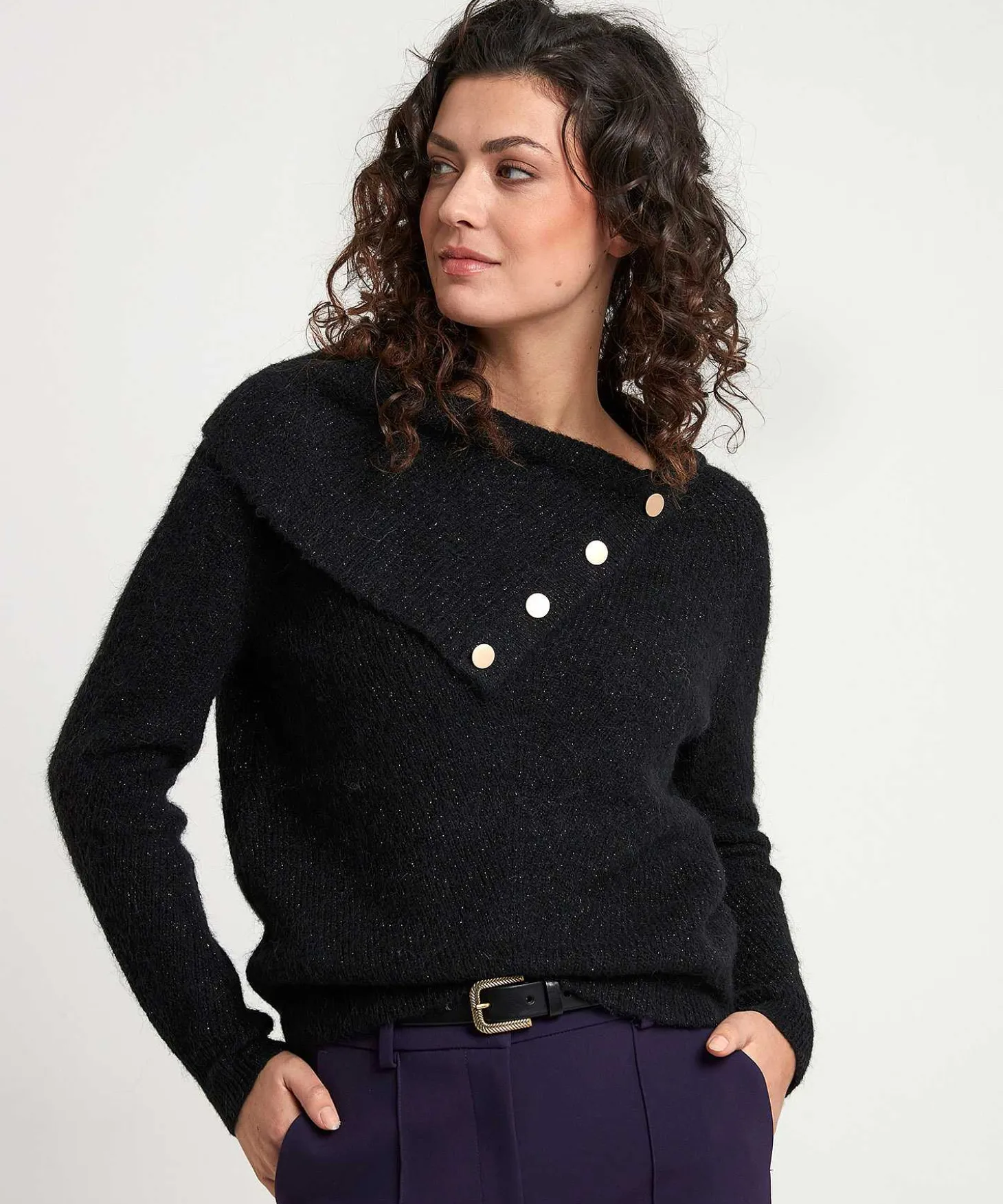 giulia_e_tu_turtleneck_di_1.webp Turtleneck Diagonal Buttons*GIULIA E TU Best Sale