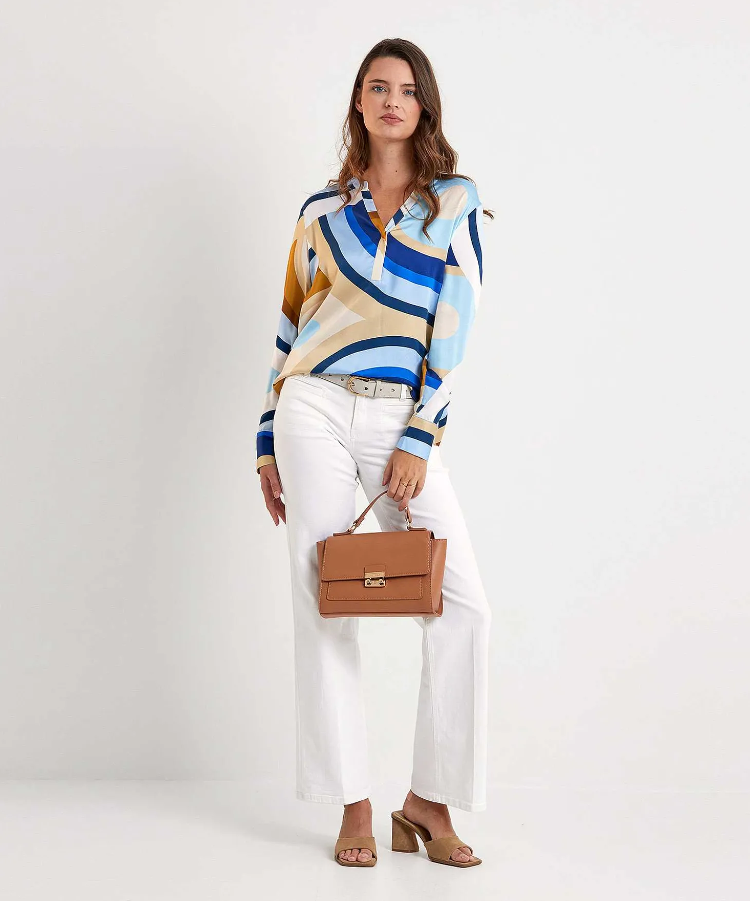 herzens_angelegenheit_sil_0.webp Silk Blouse Swirlprint*Herzen's Angelegenheit Outlet