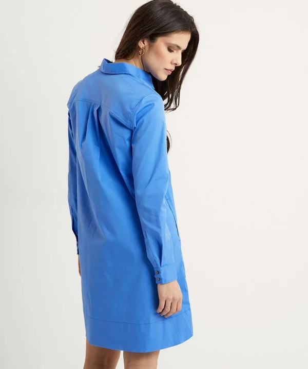 Poplin Shirt Dress Gracia*0039 ITALY Hot