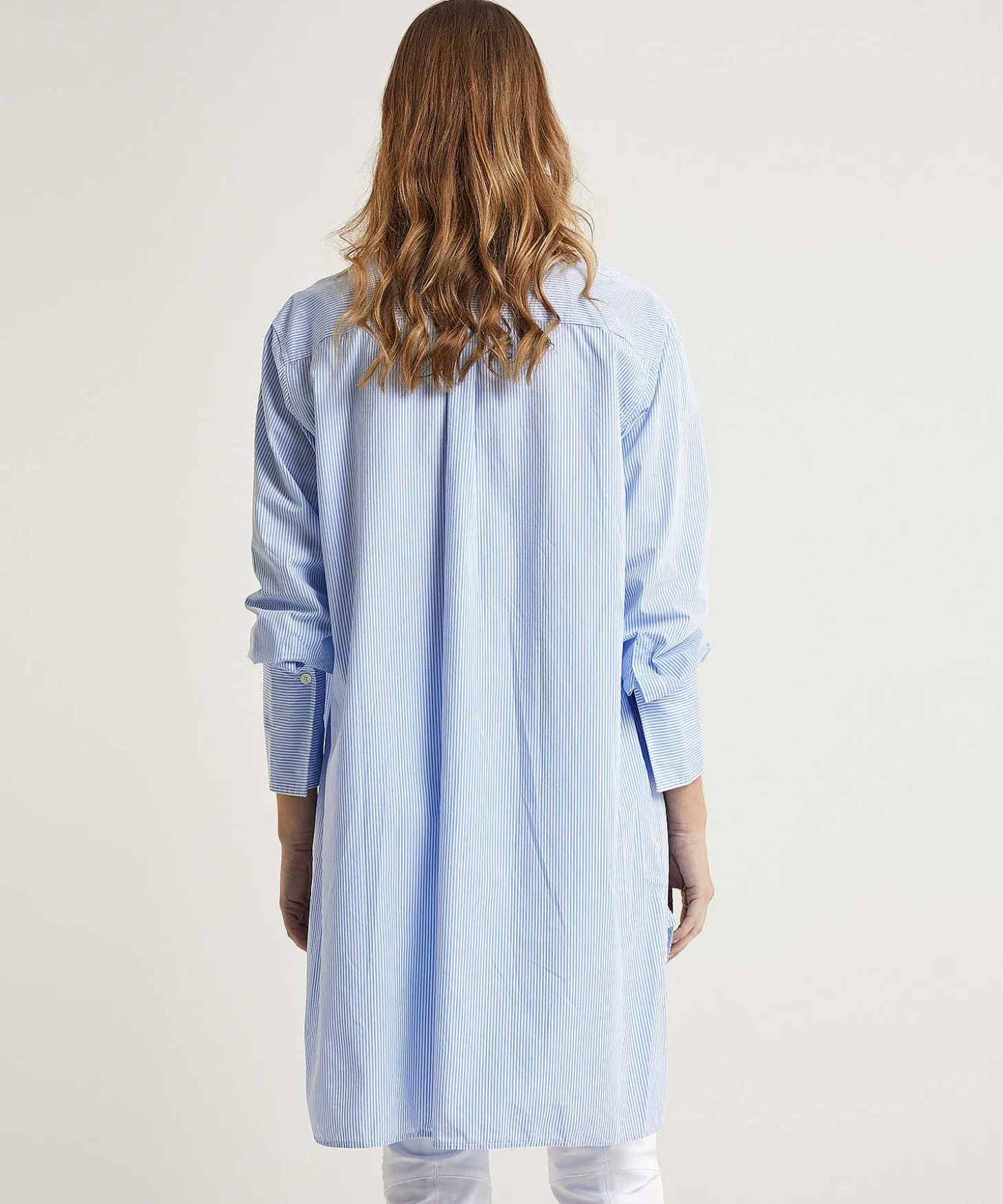 italy_poplin_shirt_dress_3.webp Poplin Shirt Dress With Stripe Avery*0039 ITALY Hot