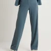 Straight Fit Pants Travel Fabric Taro*Japan TKY Shop