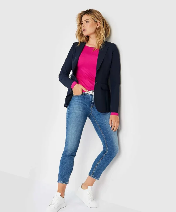 Travel Fabric Blazer Lang Yuu*Japan TKY Online