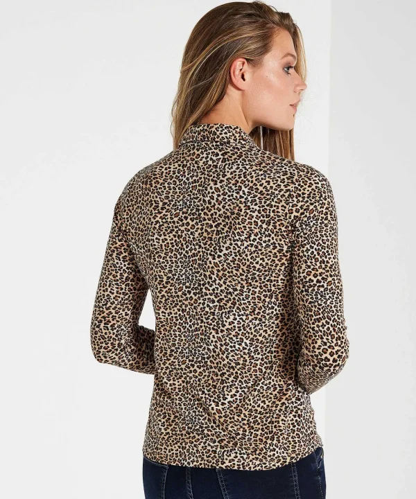Jersey Blouse Animal Print** Store