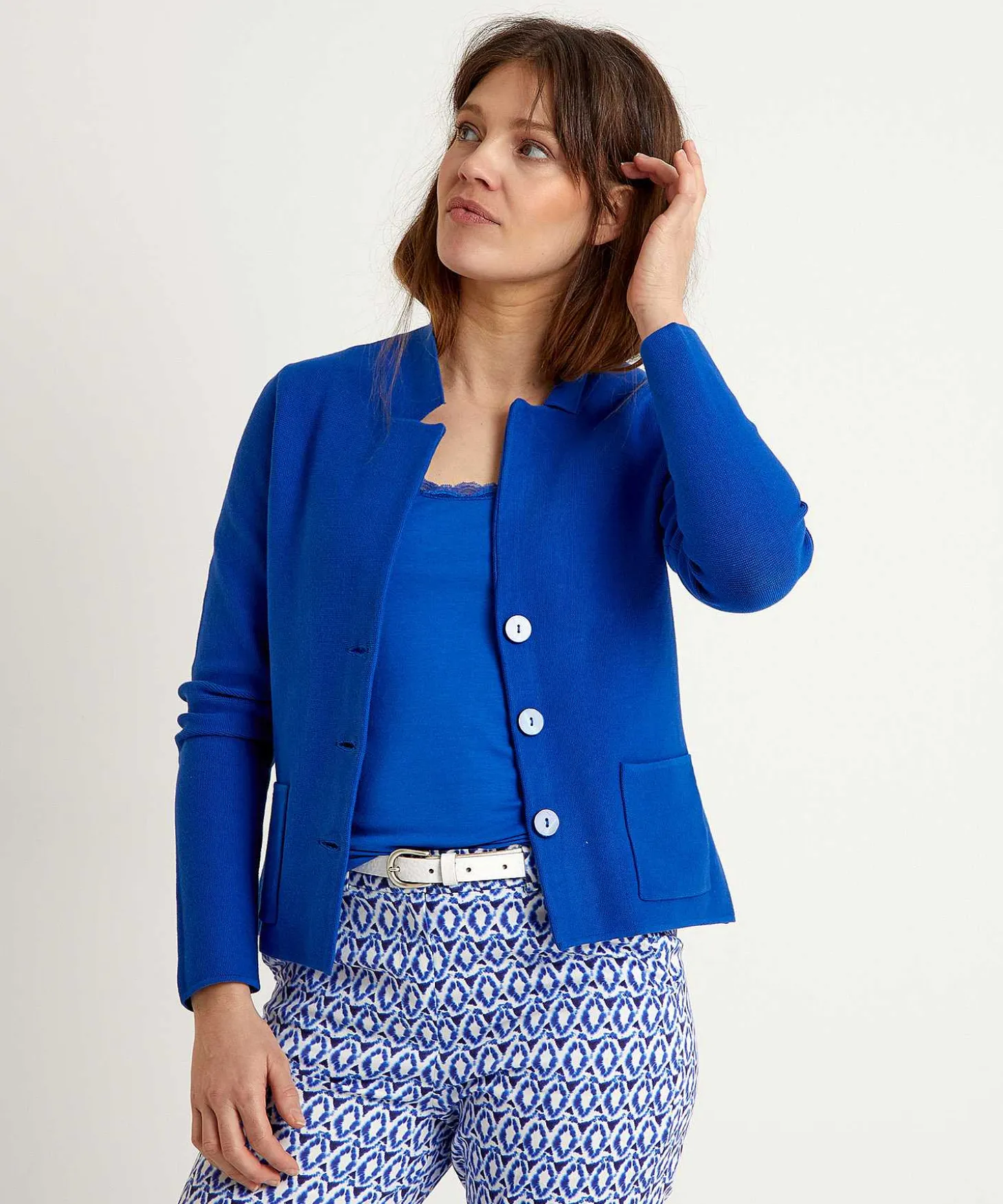 kyra_blazer_vest_knit_lun_1.webp Blazer Vest Knit Luna*KYRA Best