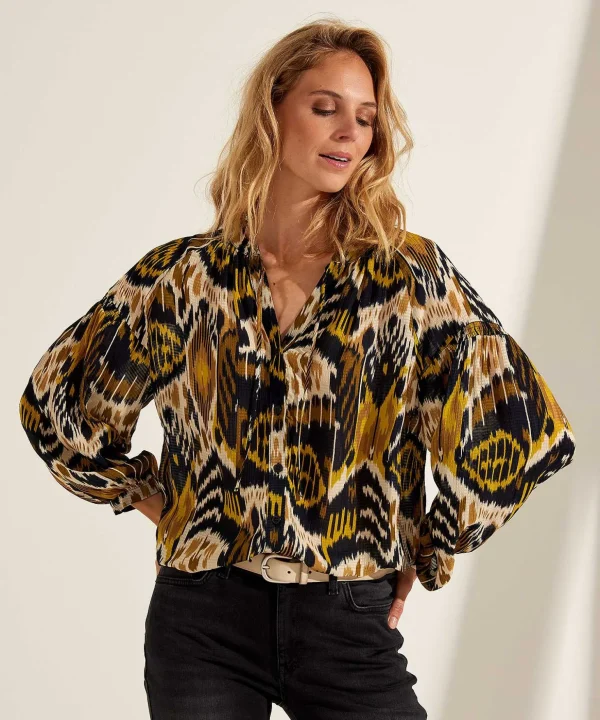 Blouse Ikat Print Vaiana*KYRA Shop