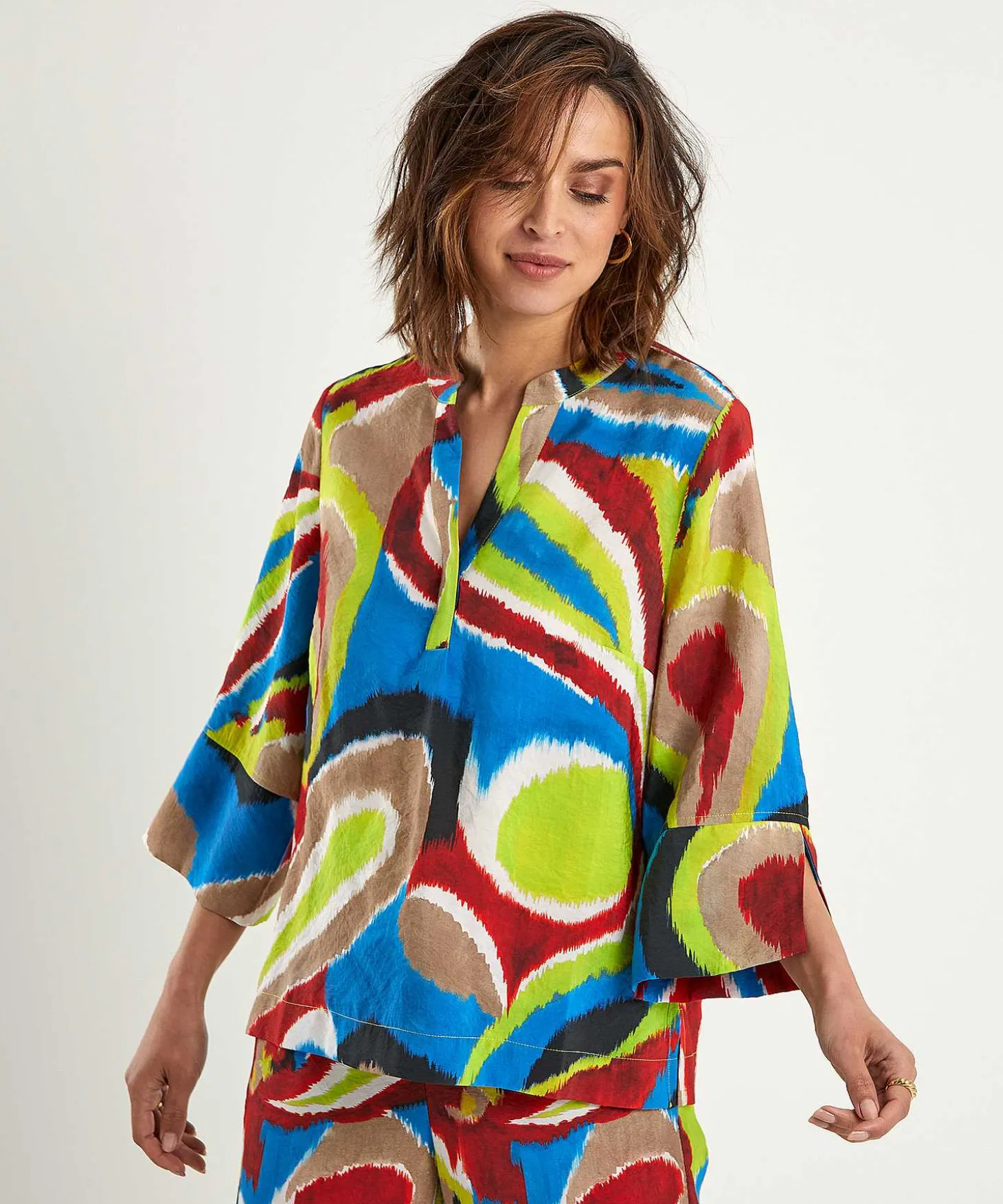kyra_blouse_multicolor_el_2.webp Blouse Multicolor Eline*KYRA Sale