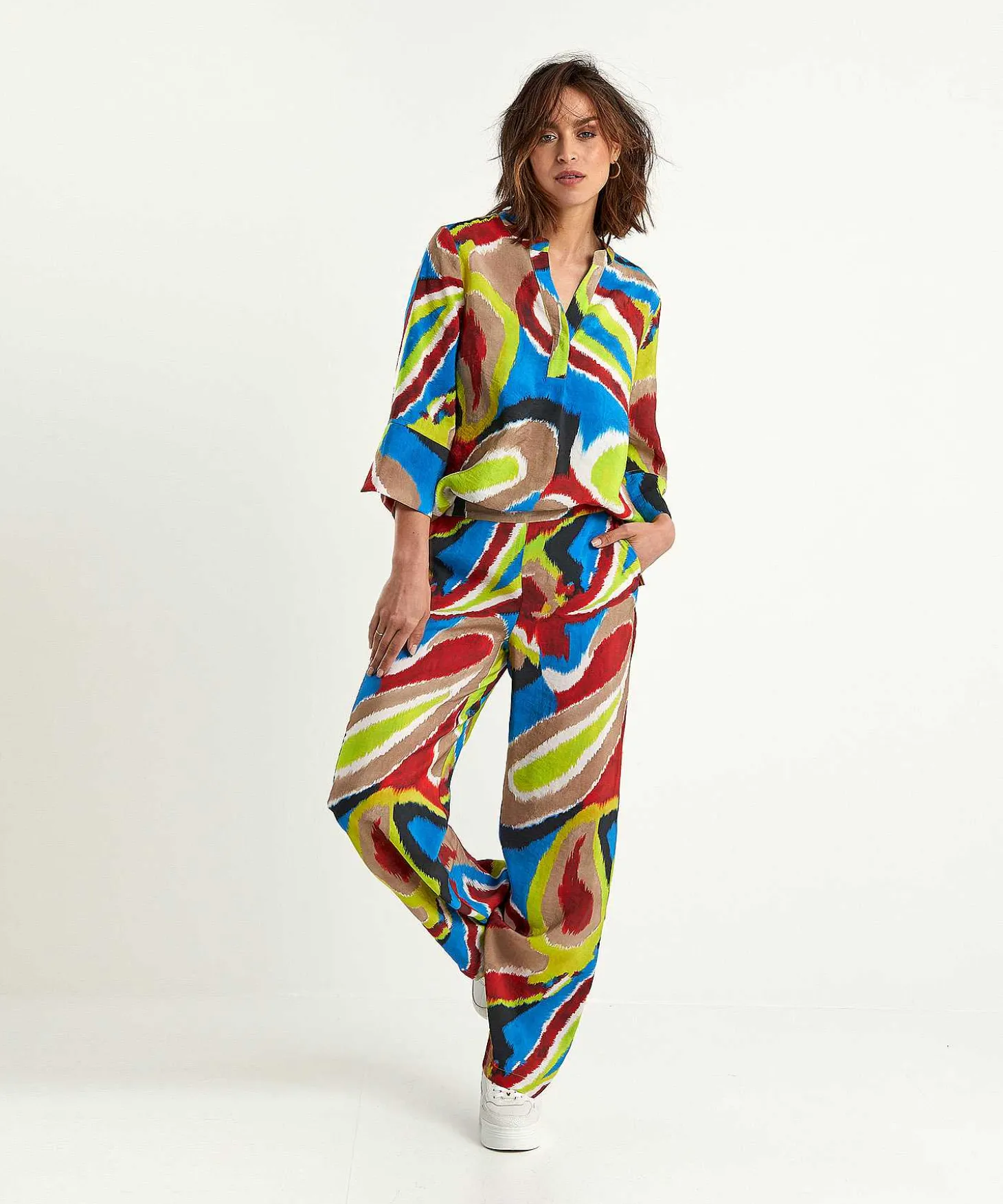 kyra_blouse_multicolor_el_3.webp Blouse Multicolor Eline*KYRA Sale