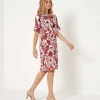 Dress Red Flower Lana*KYRA Best Sale