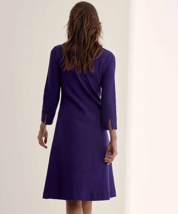 Dress With V-Neck Elif*KYRA Discount