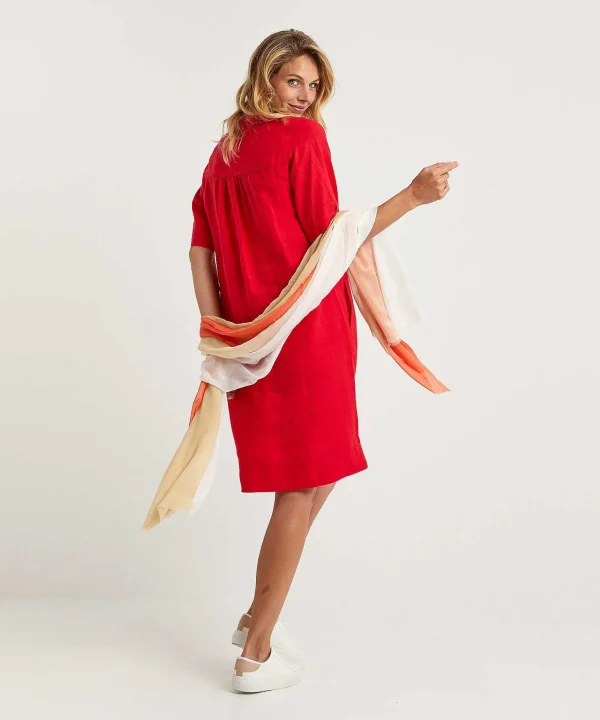Linen Shirt Dress Laura*KYRA Cheap