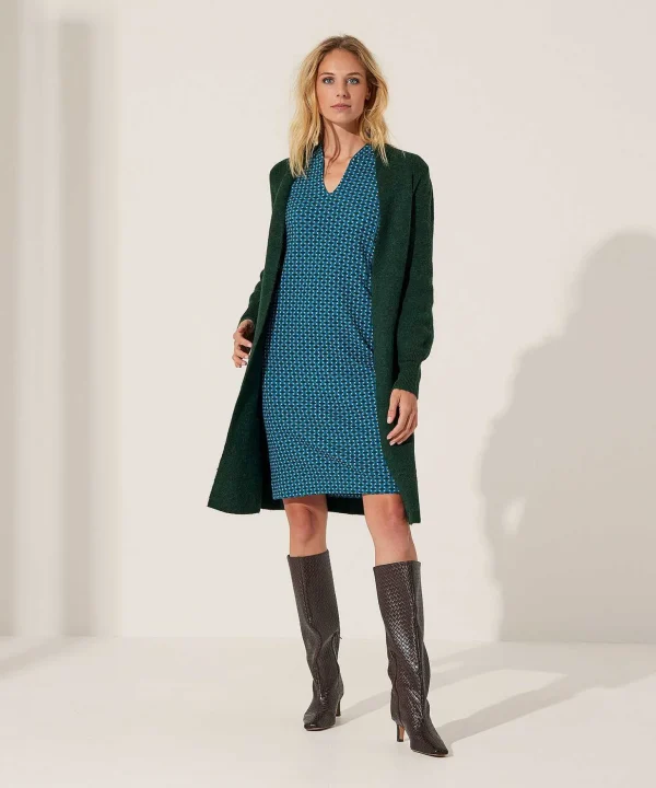 Multicolor Structure Dress Fauna*KYRA Outlet