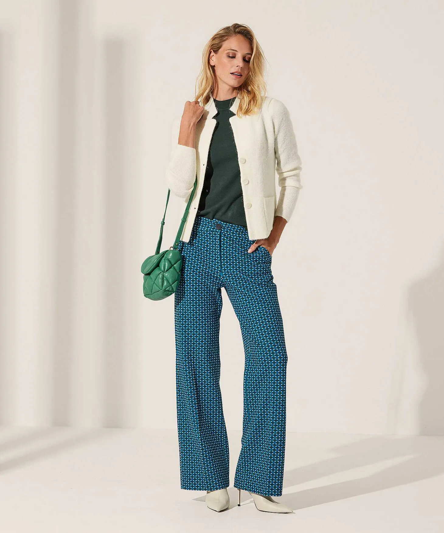 kyra_multicolor_structure_0-3.webp Multicolor Structure Wide Leg Pants Ferris*KYRA Hot